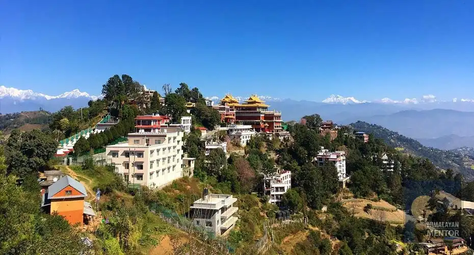 Namobuddha Monastery, one of the major attractions of the trip