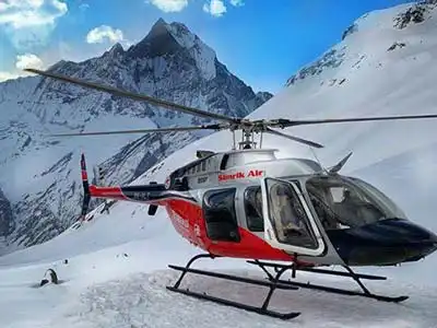 Annapurna base camp helicopter tour