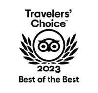 TripAdvisor Best of the best award 2023