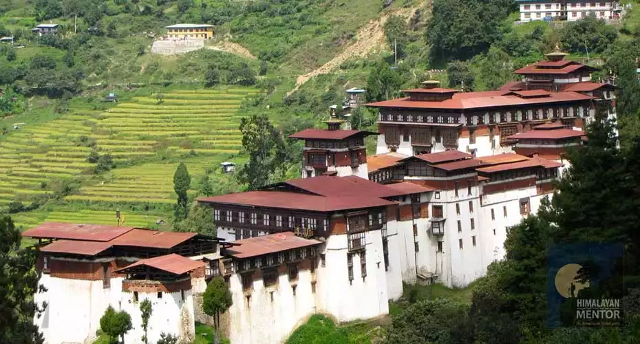 The Dzong in Trongsa