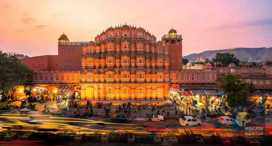 Hawa Mahal at Jaipur, India