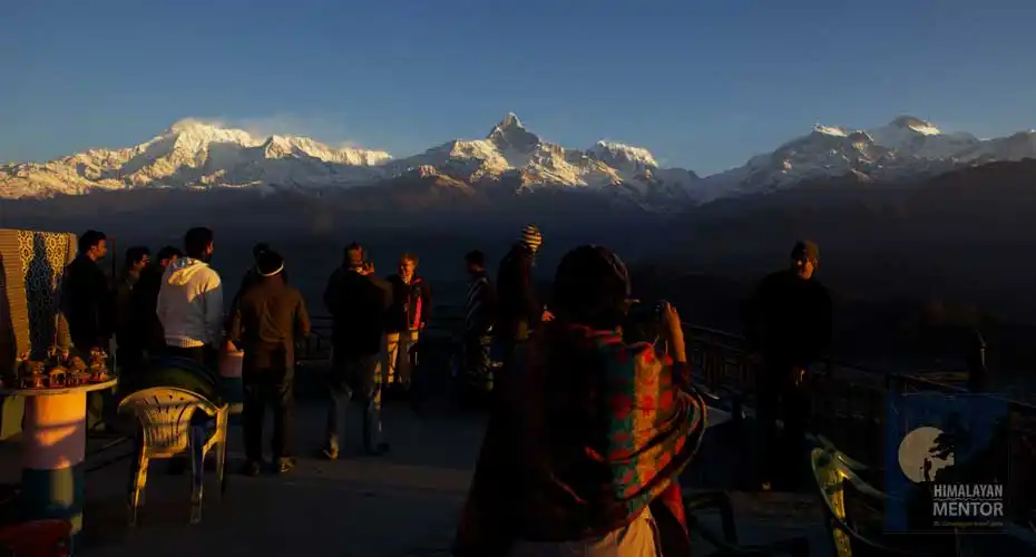 Himalayan Panorama from Sarangkot, Pokhara