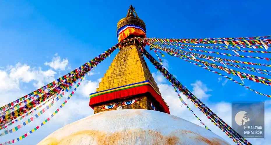 Boudhanath Stupa, one of the highlight of the tour that you will visit in Kathmandu