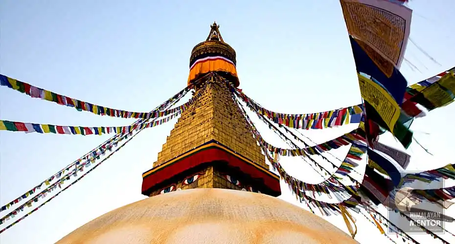 Boudhanath Stupa, one of the UNESCO world heritage sites in Kathmandu
