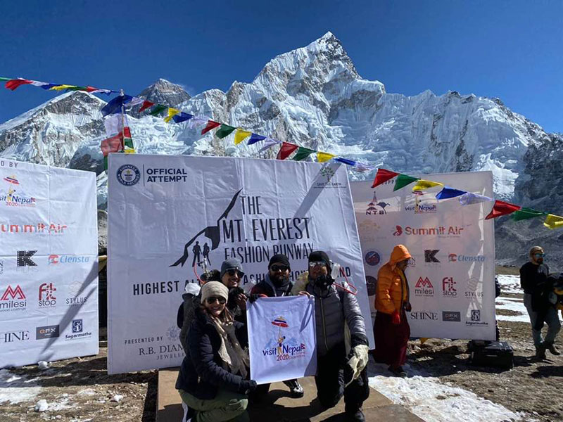 Everest fashion show