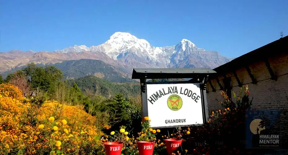 Himalaya luxury lodge at Ghandruk