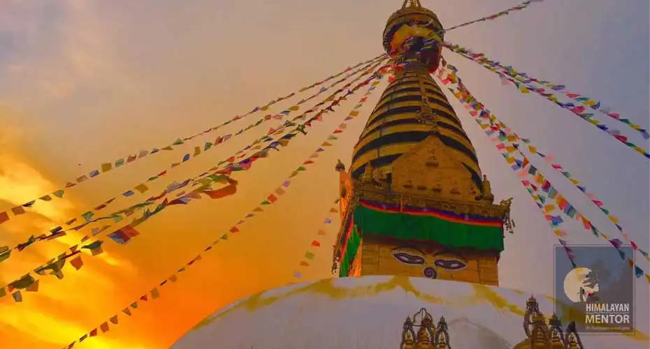 Boudhanath Stupa in Kathmandu – one of the UNESCO world heritage site