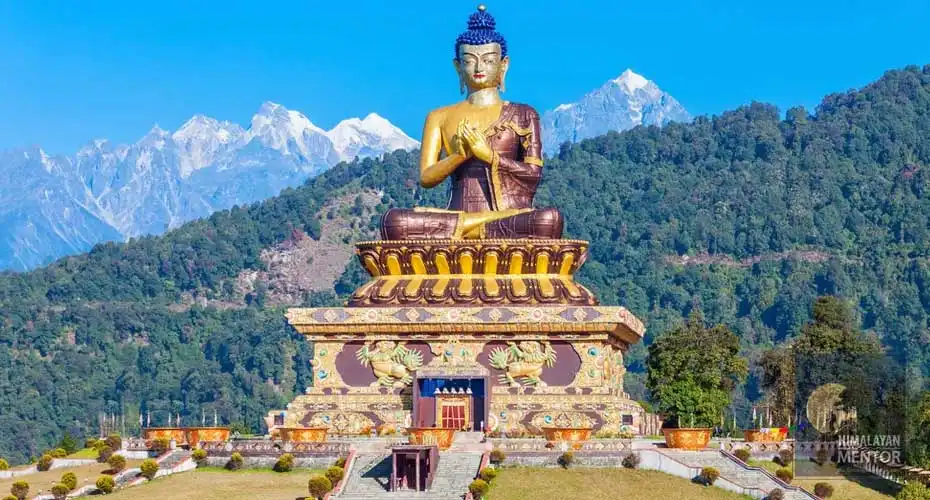 Buddha Statue at Buddha Park of Sikkim