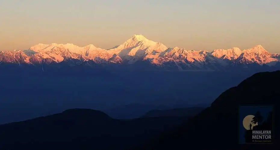 Himalayan Panorama from Darjeeling