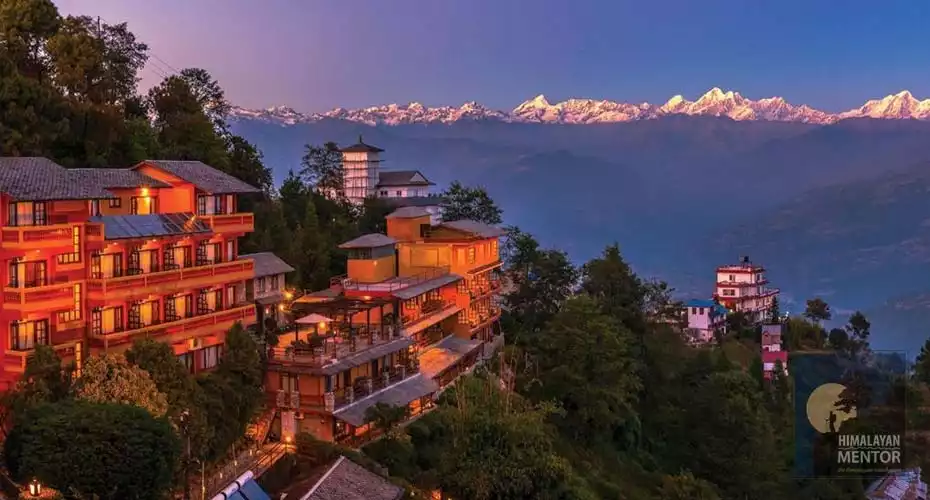 Exotic Himalayan Panorama & sunrise view from Nagarkot